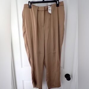 NWT Express Satin Ankle Pants